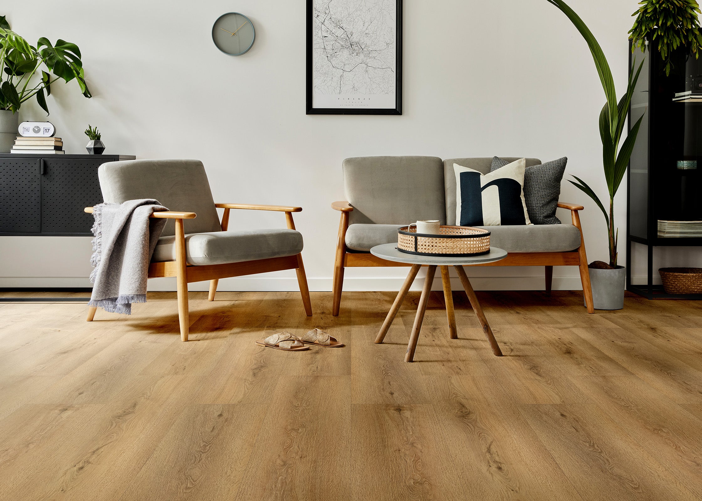 Designvinyl Holz Dekor Eiche rustikal