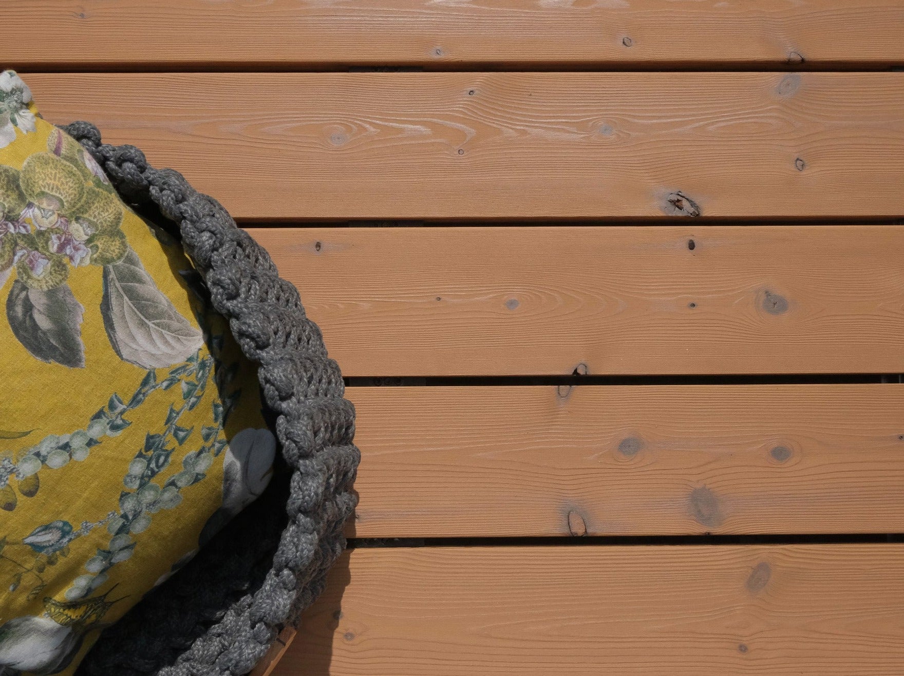 ThermoWood Premium Terrassendiele Kiefer gebürstet geölt