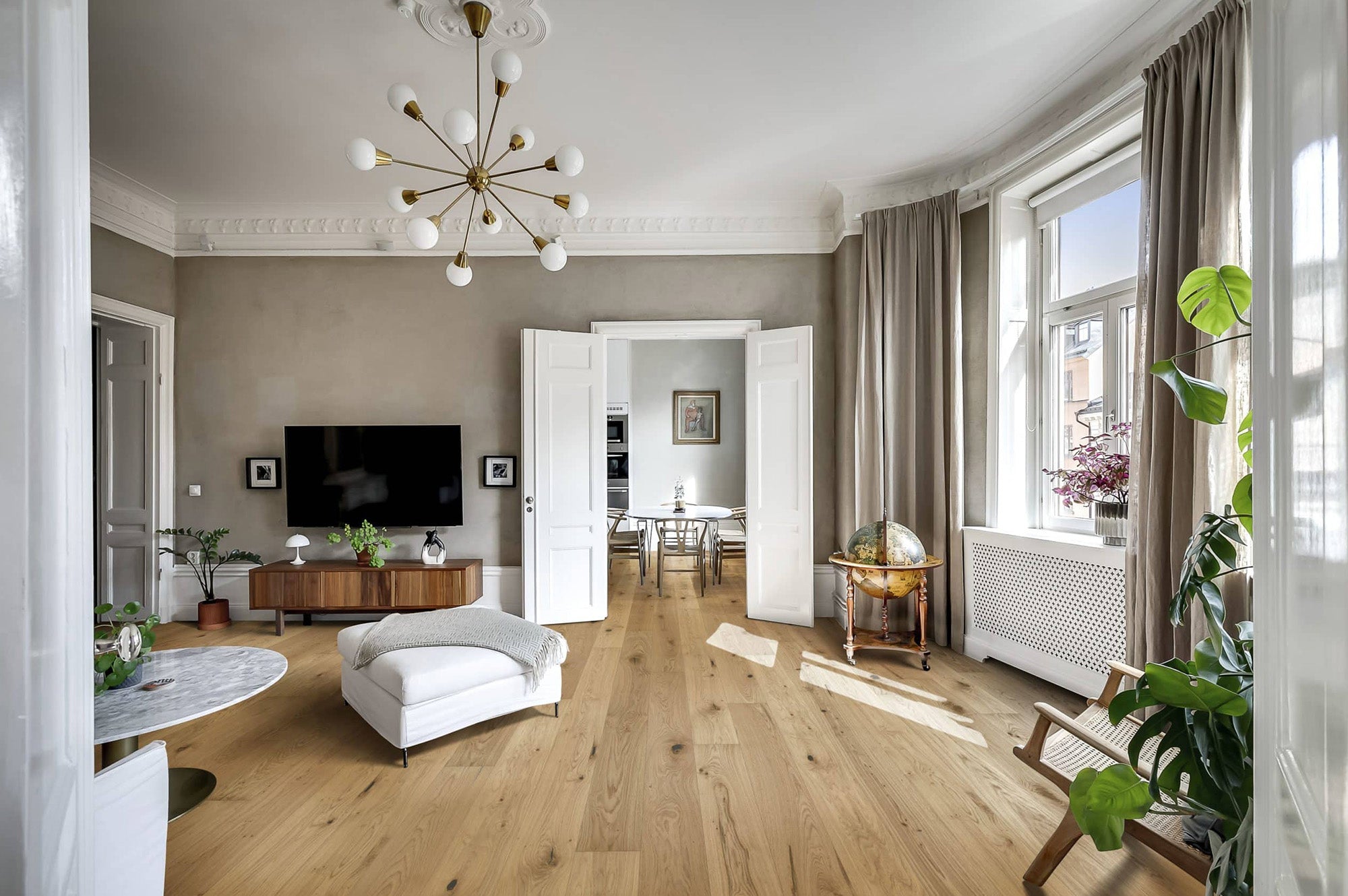 Parkett Landhausdiele Eiche Country natur matt lackiert